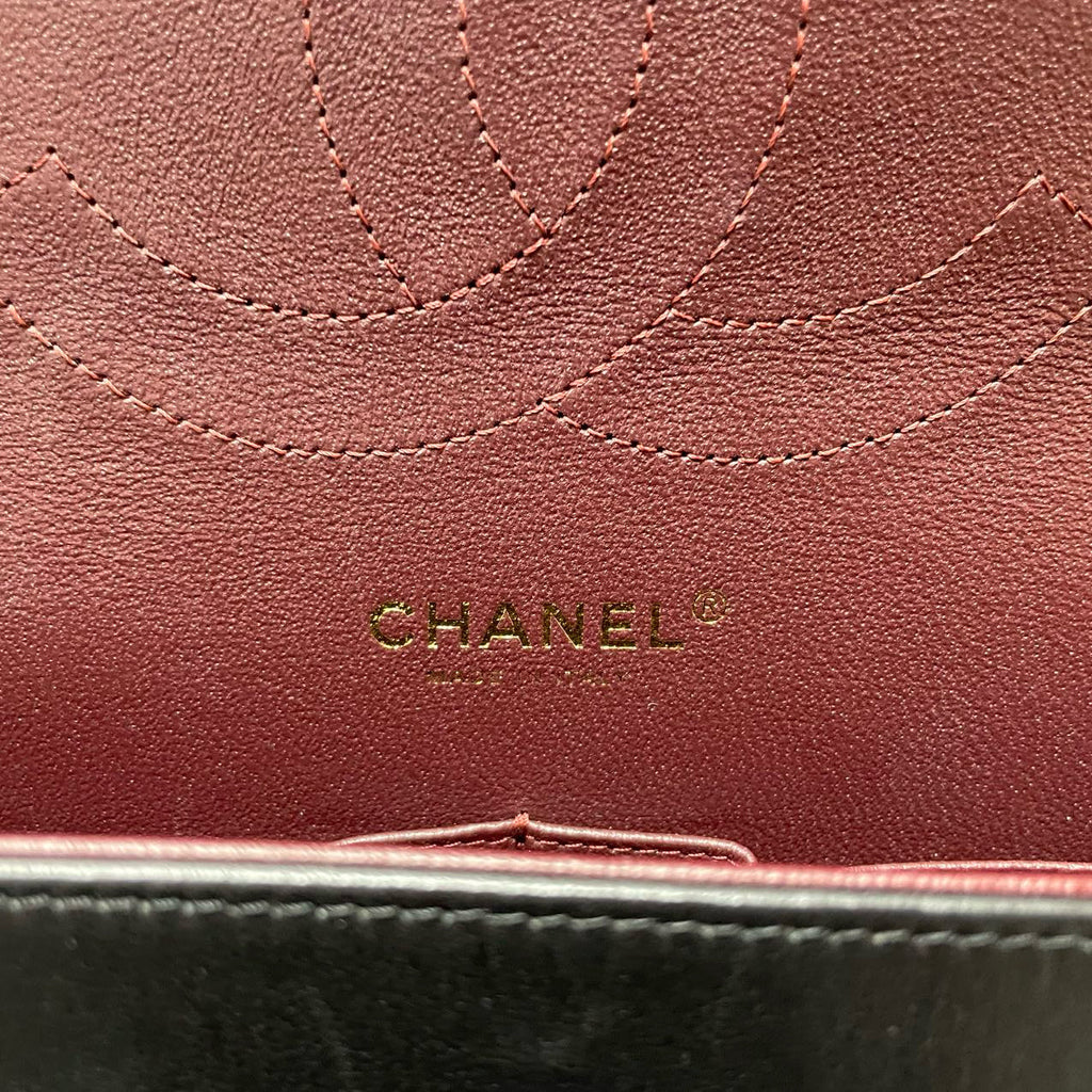 Chanel Classic Double Flap Bag Jumbo Black 2020