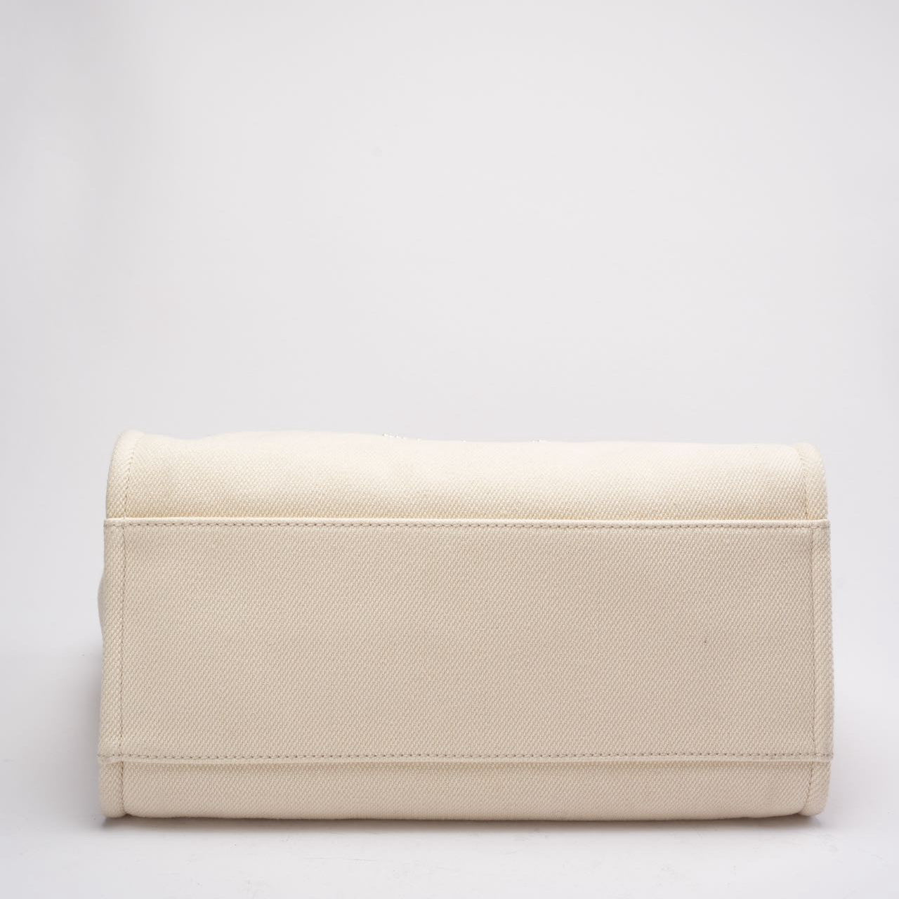 Chanel White Large Pearls Deauville Shopping Tote 2020