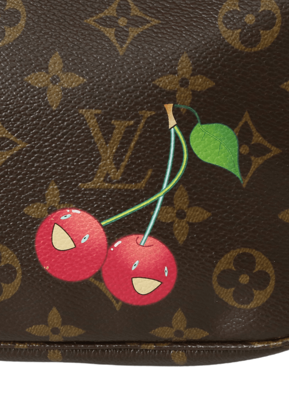Louis Vuitton Limited Edition Monogram Cherry Blossom Pochette Accessoires