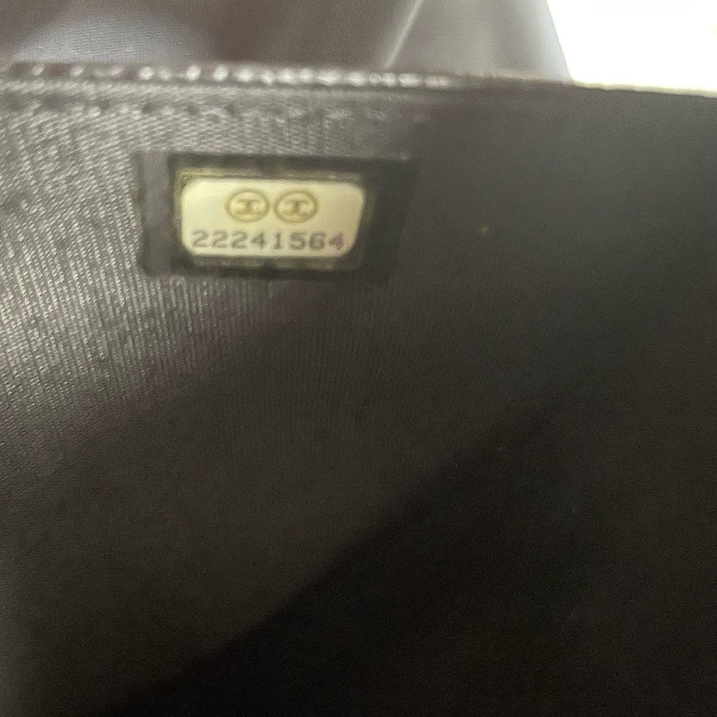 Chanel Wallet on Chain Black Caviar Leather Big Cc