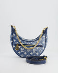 Louis Vuitton Monogram Loop Baguette Navy Denim