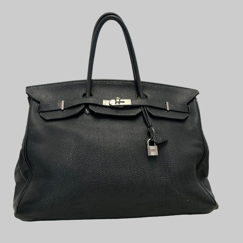 Hermes Birkin 40 Togo Black Palladium 2005