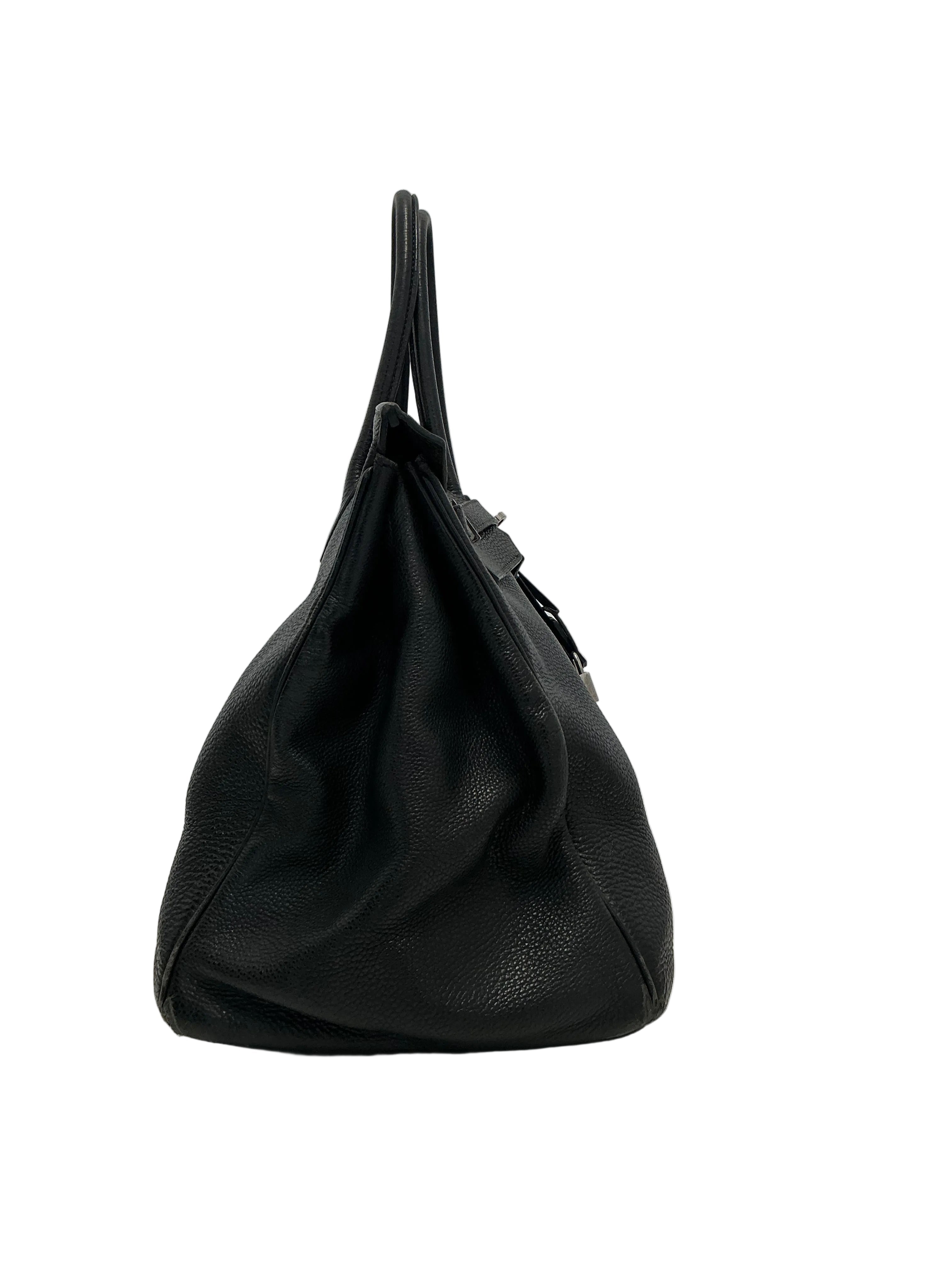 Hermes Birkin 40 Togo Black Palladium 2005