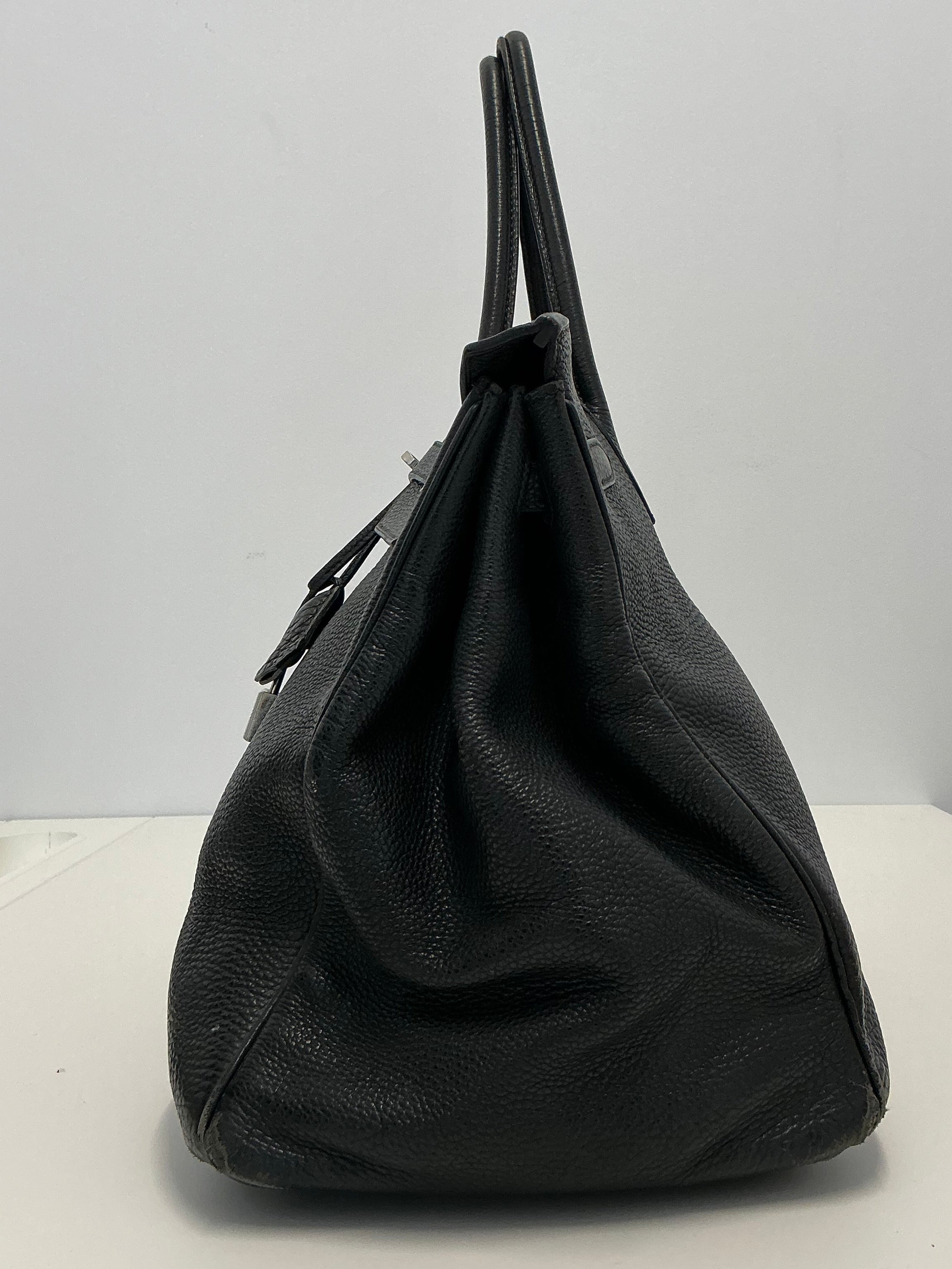 Hermes Birkin 40 Togo Black Palladium 2005