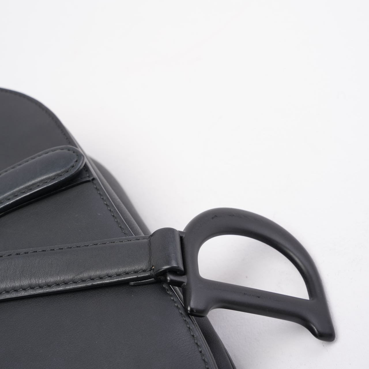 Christian Dior Saddle Bag Black Ultramatte 2022
