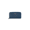 Chanel Caviar Navy Zip Long Wallet