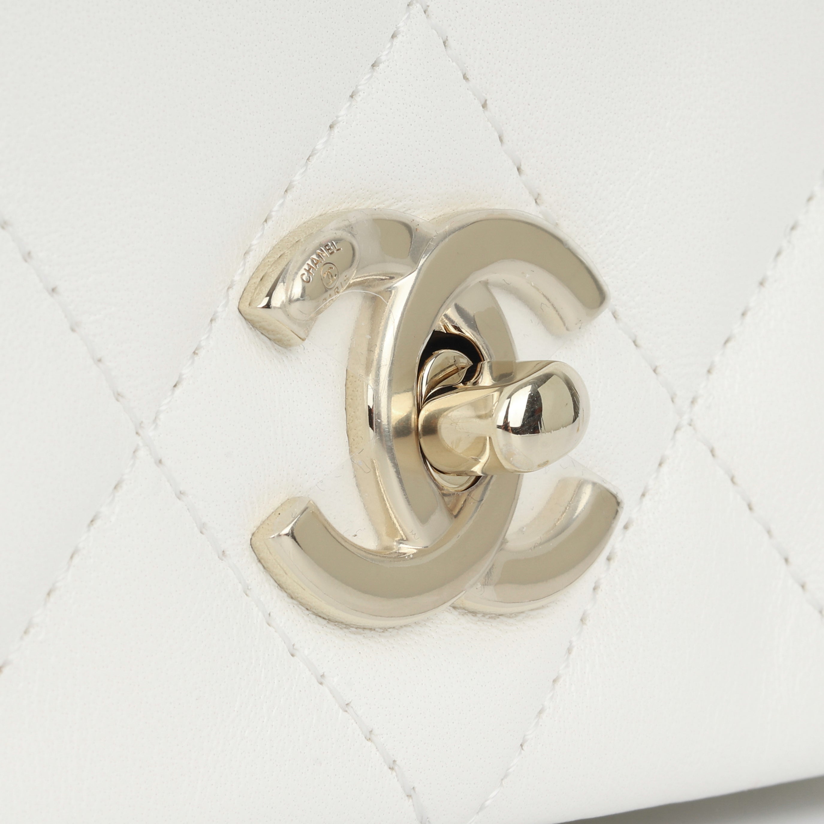 Chanel Seasonal Chain Rows Square Flap