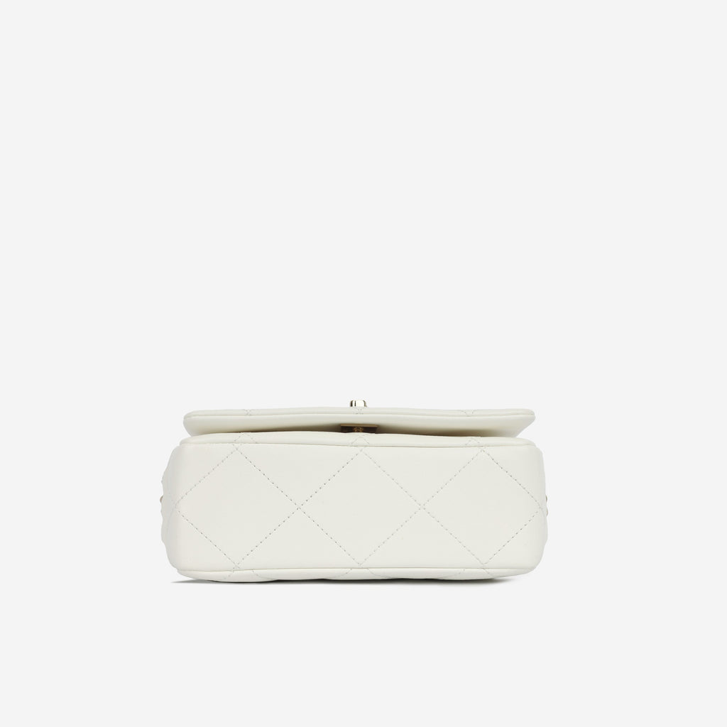 Chanel Seasonal Chain Rows Square Flap