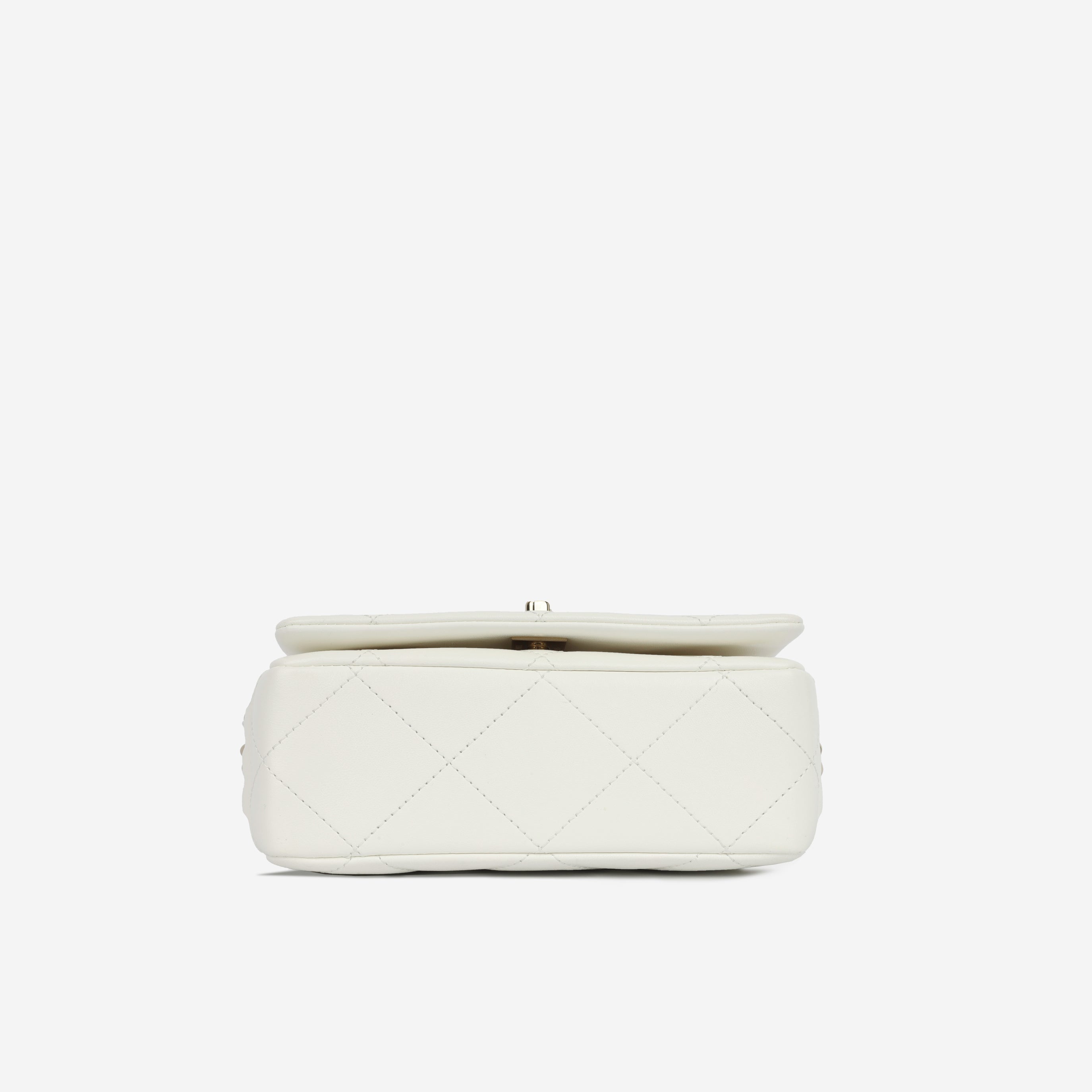 Chanel Seasonal Chain Rows Square Flap