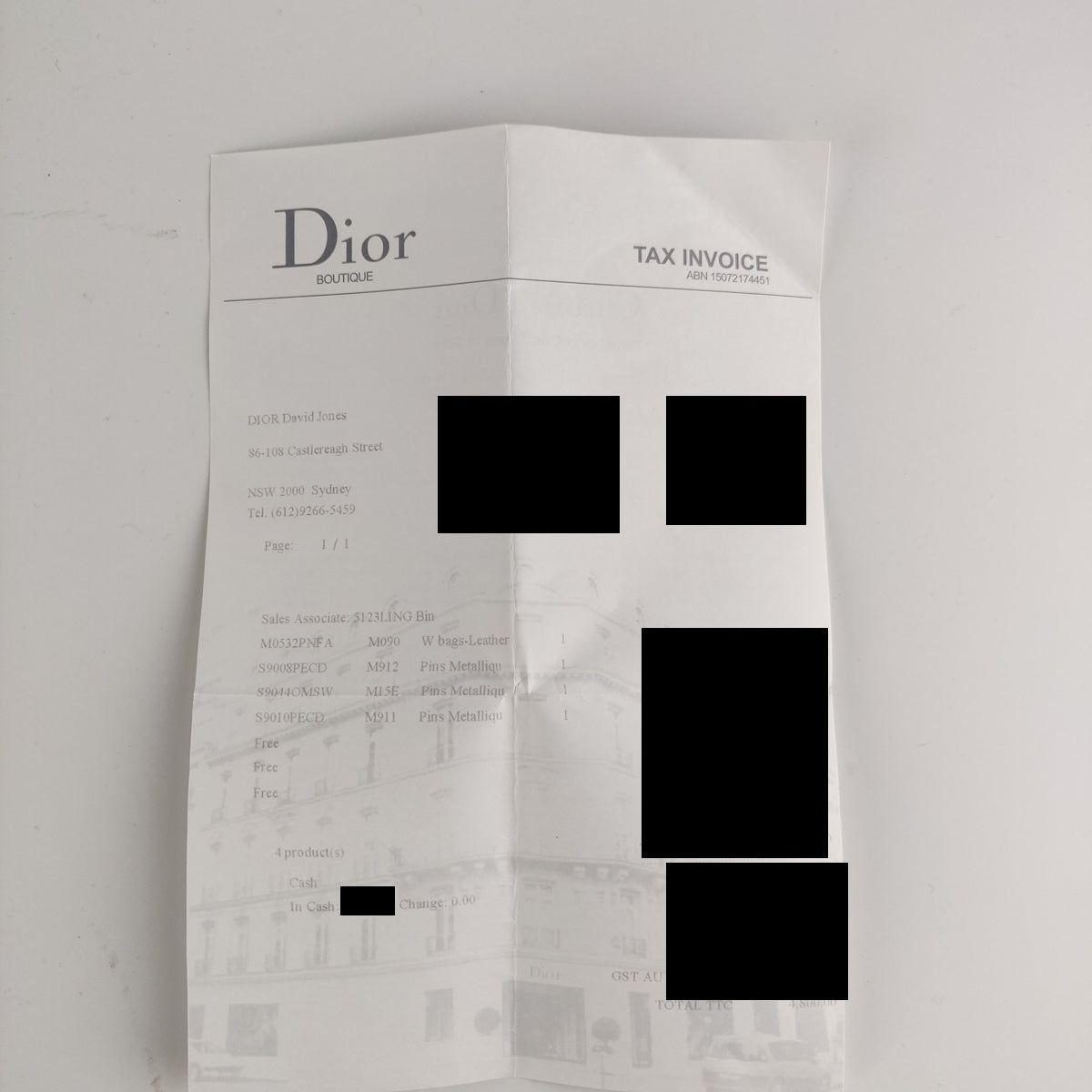 ITEM 10 - Dior My Lady Dior Small Metallic Silver