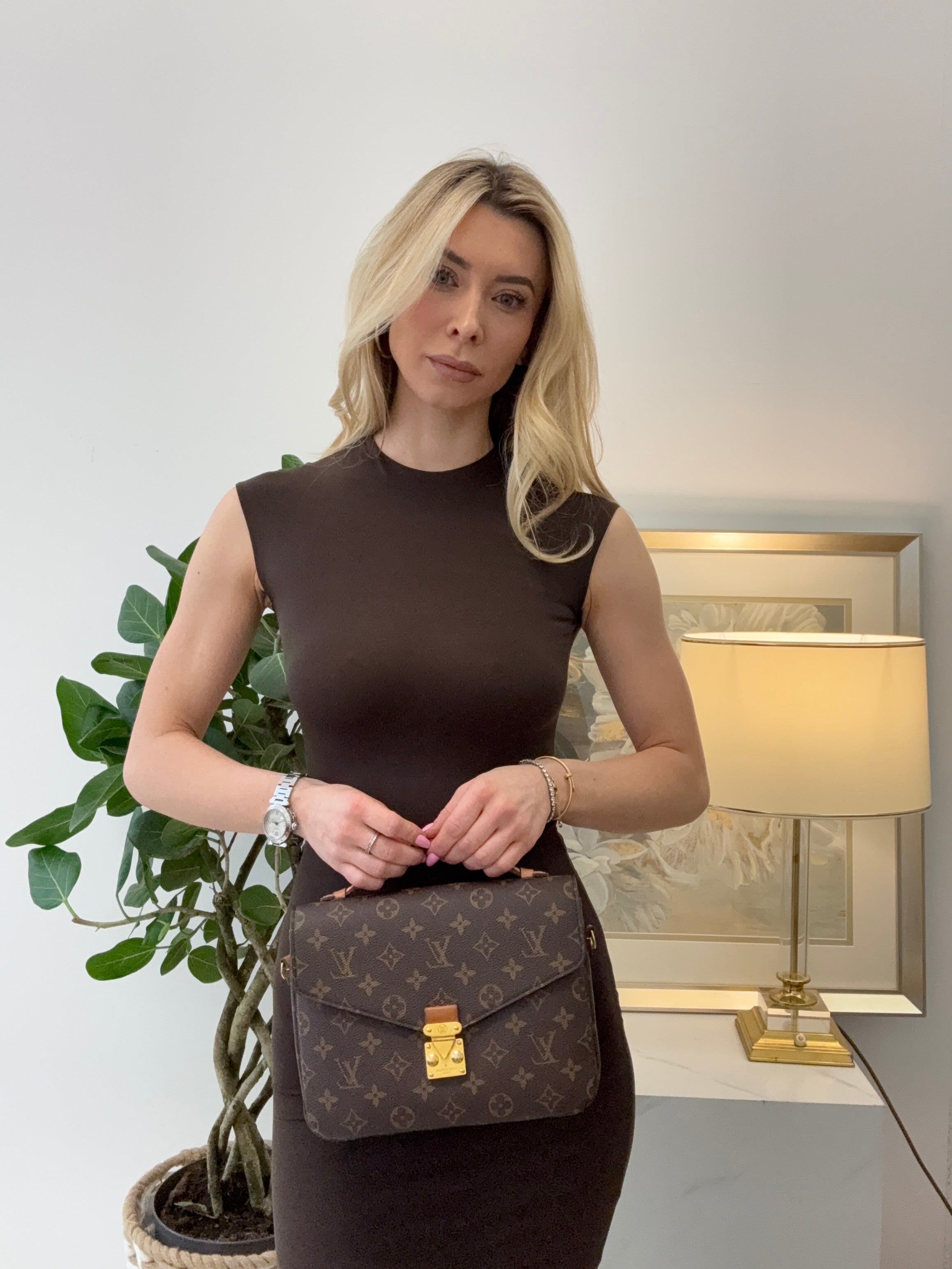 Louis Vuitton Pochette Métis Monogram Canvas 2022