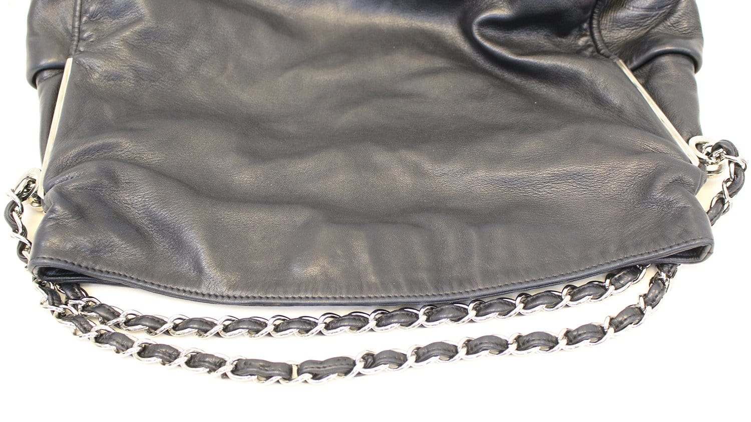 CHANEL Large Ultimate Soft Hobo Black Leather Bag