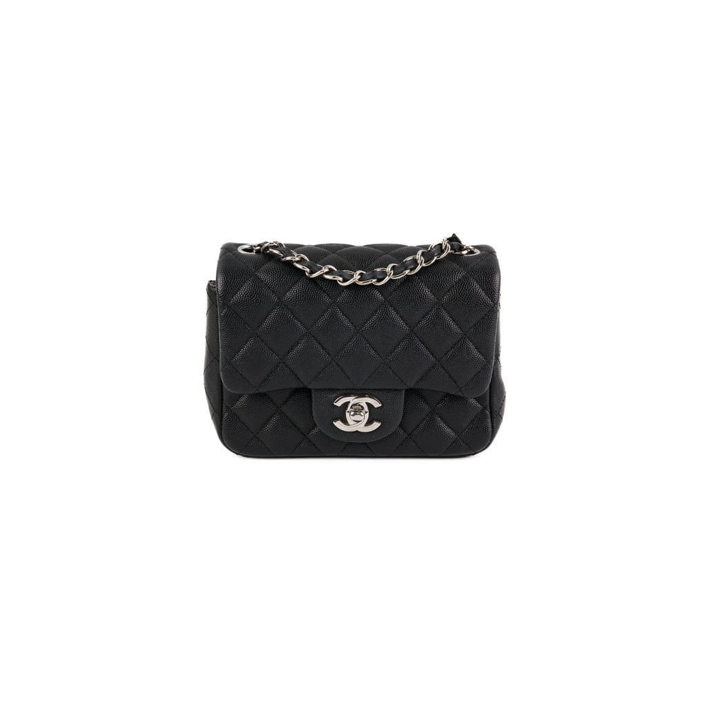 ITEM 18 - Chanel Mini Square Black Caviar