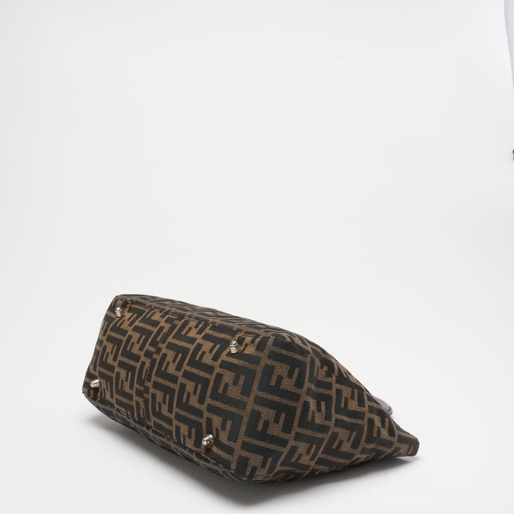 Fendi Small Tote Bag Brown