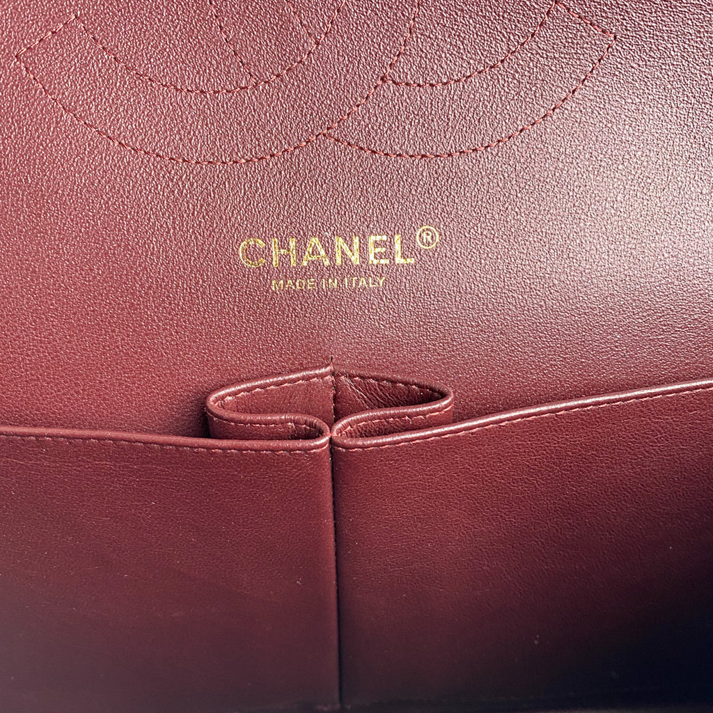 Chanel Classic Jumbo Caviar Double Flap Bag