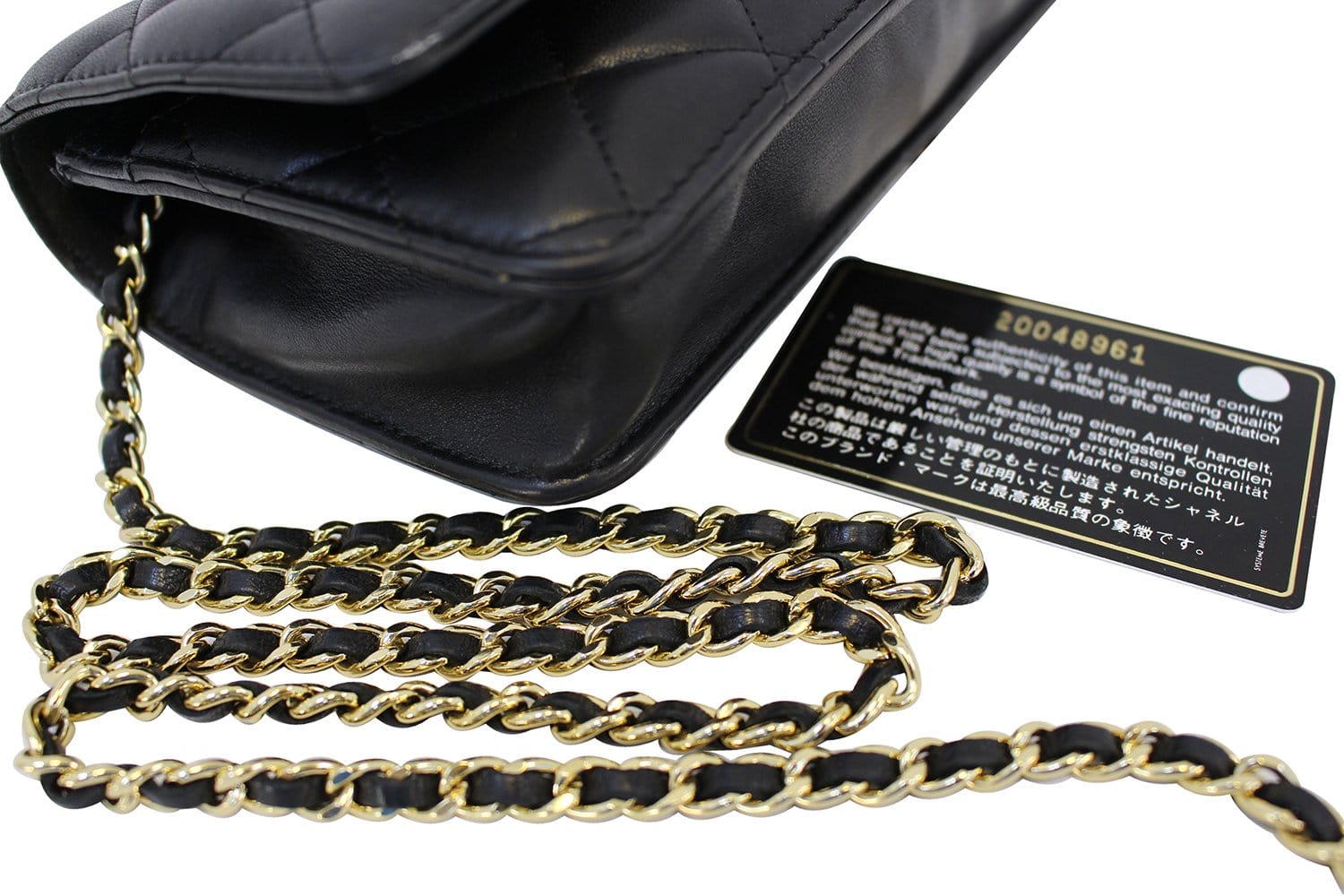 CHANEL Wallet On Chain -  CHANEL Crossbody Bag Flap