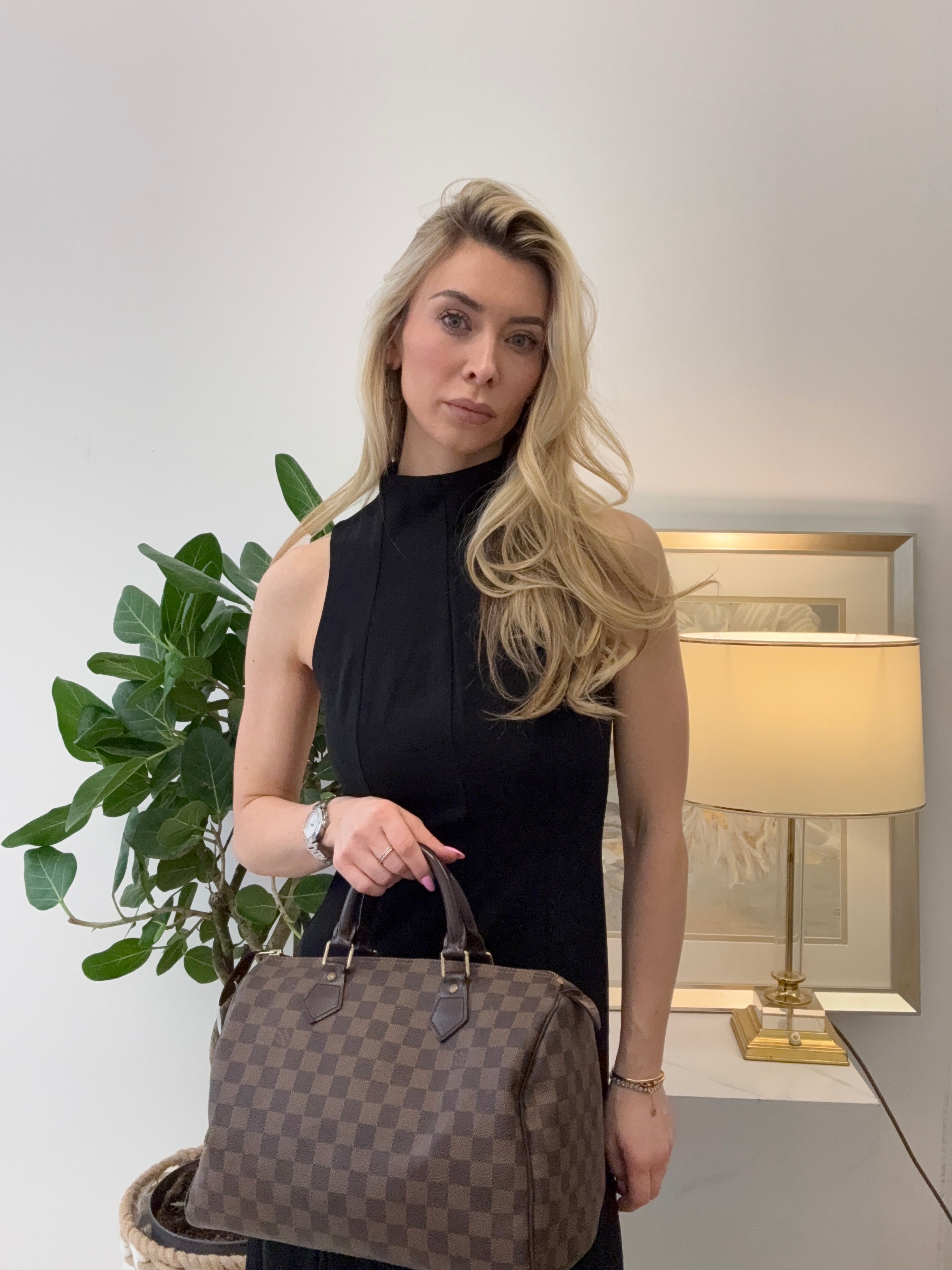Louis Vuitton Speedy 30 Damier Canvas 2015