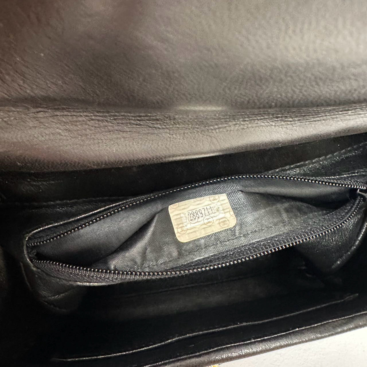 Chanel Vintage Camera Bag Black Leather with Gold Hardware