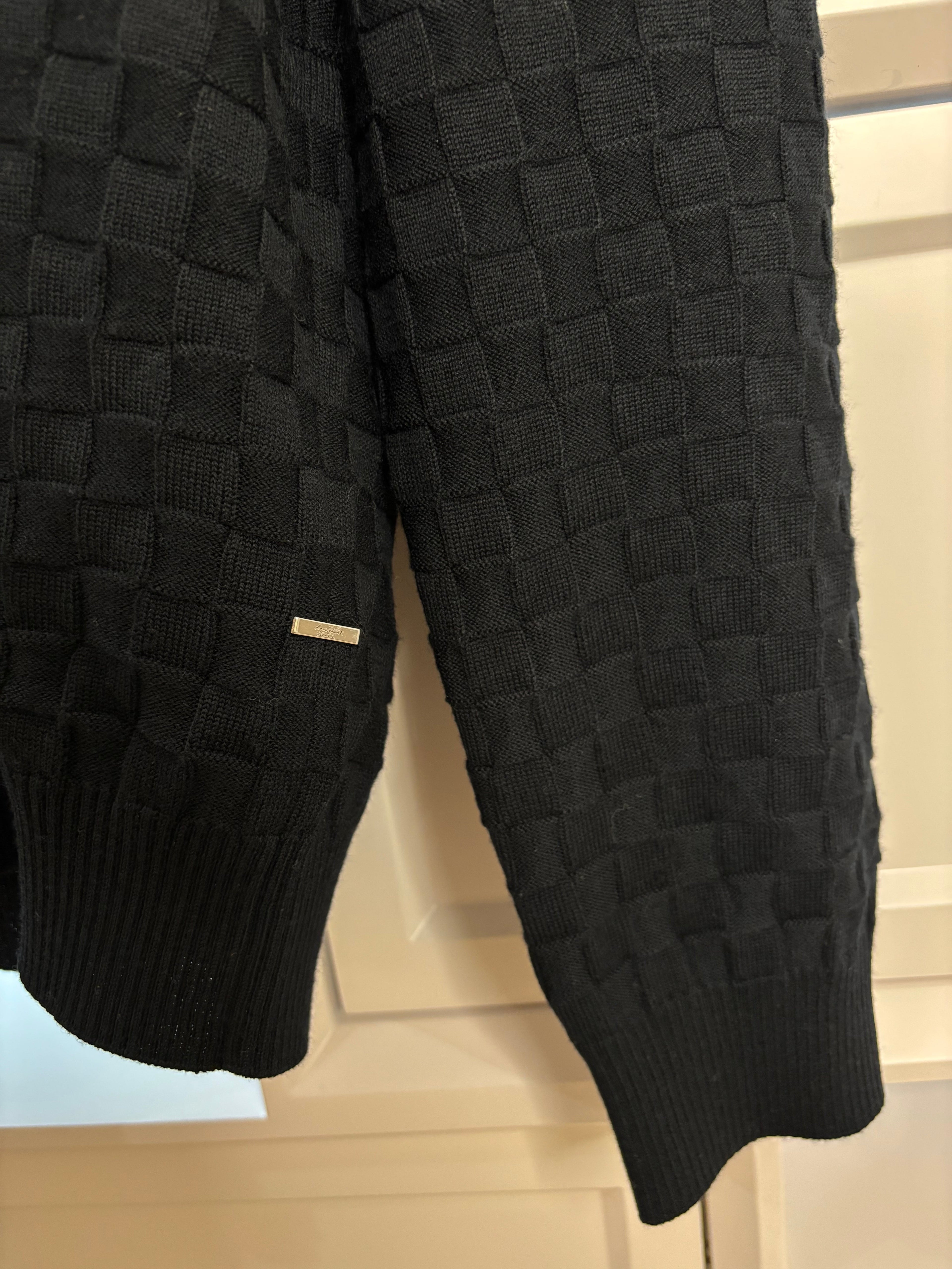Louis Vuitton Blue Crew Neck Sweater Size L