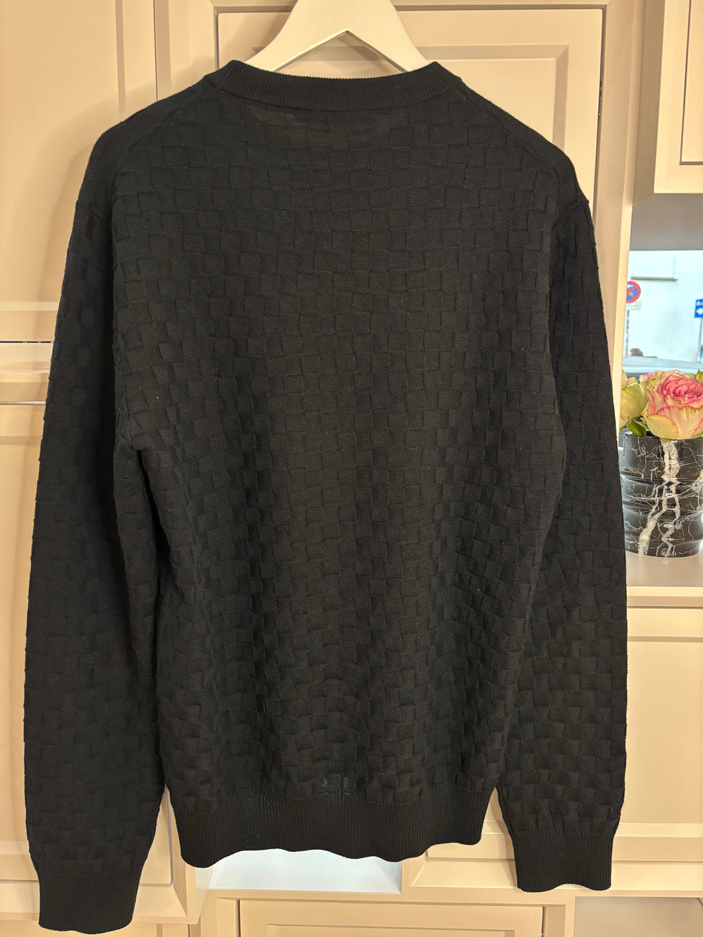 Louis Vuitton Blue Crew Neck Sweater Size L