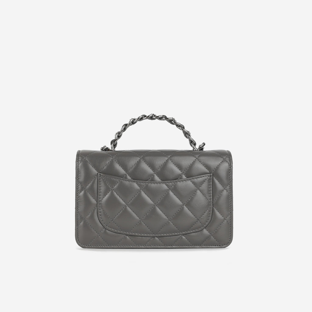 Chanel Top Handle Wallet on Chain