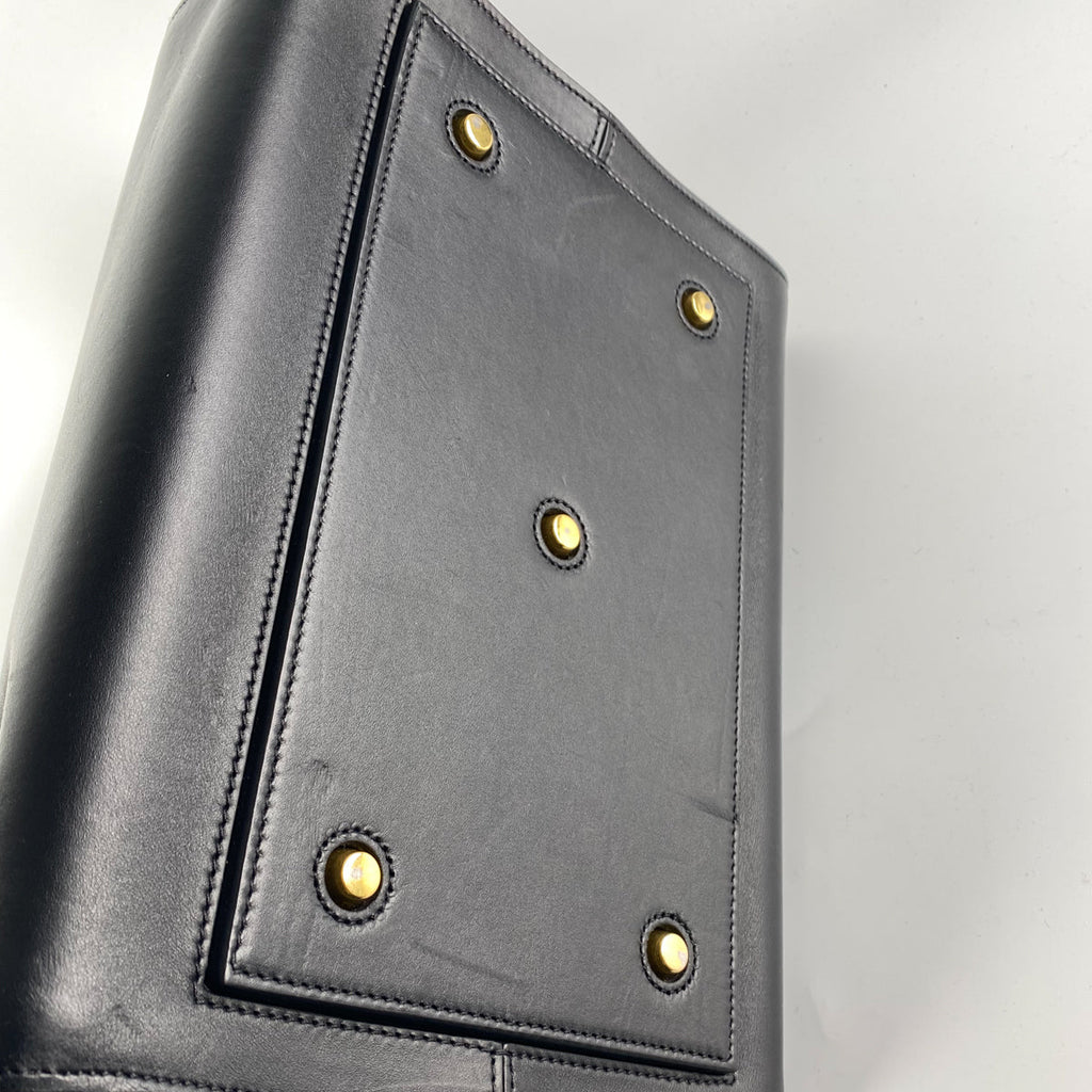 Celine Tie Tote Bag Black
