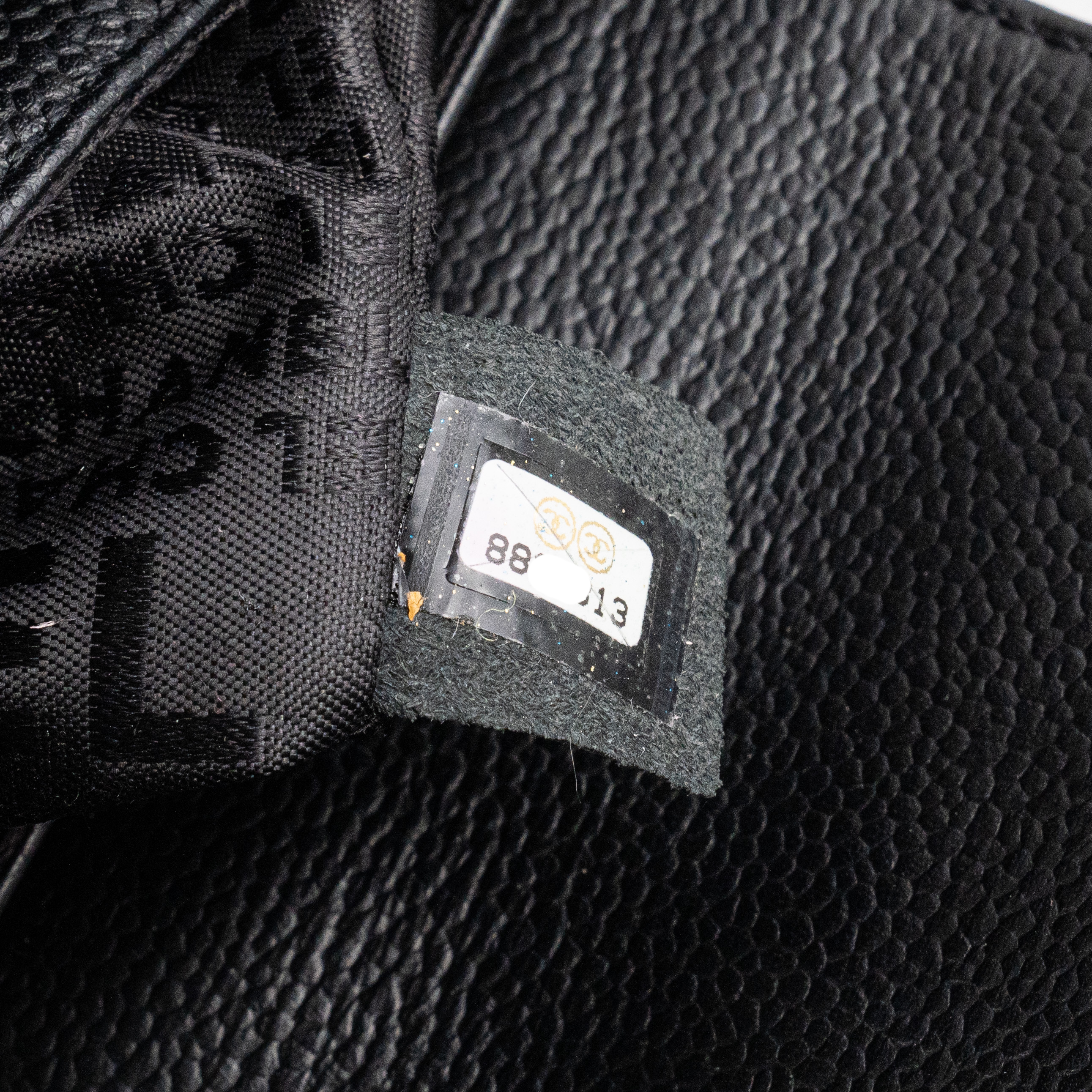 Chanel Black Caviar Seasonal Shoulder Flap Bag