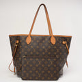 Louis Vuitton Monogram Neverfull MM Tote Bag 2017