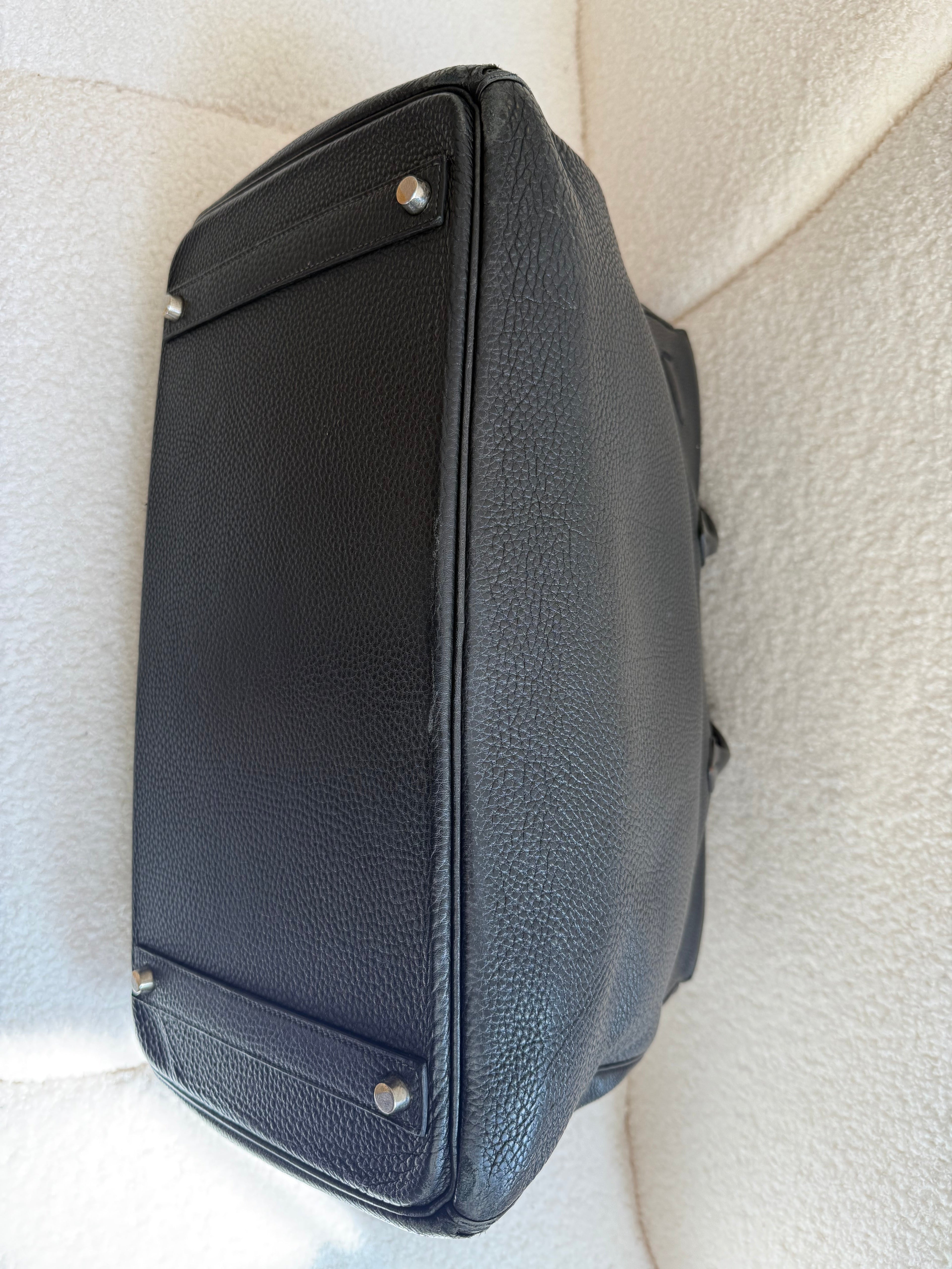 Hermes Birkin 40 Togo Black Palladium 2005