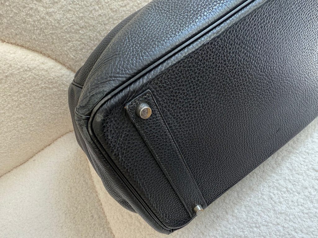 Hermes Birkin 40 Togo Black Palladium 2005