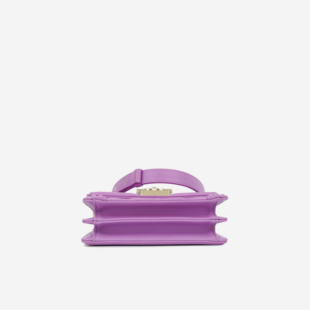 Chanel North South Boy Bag - Purple
