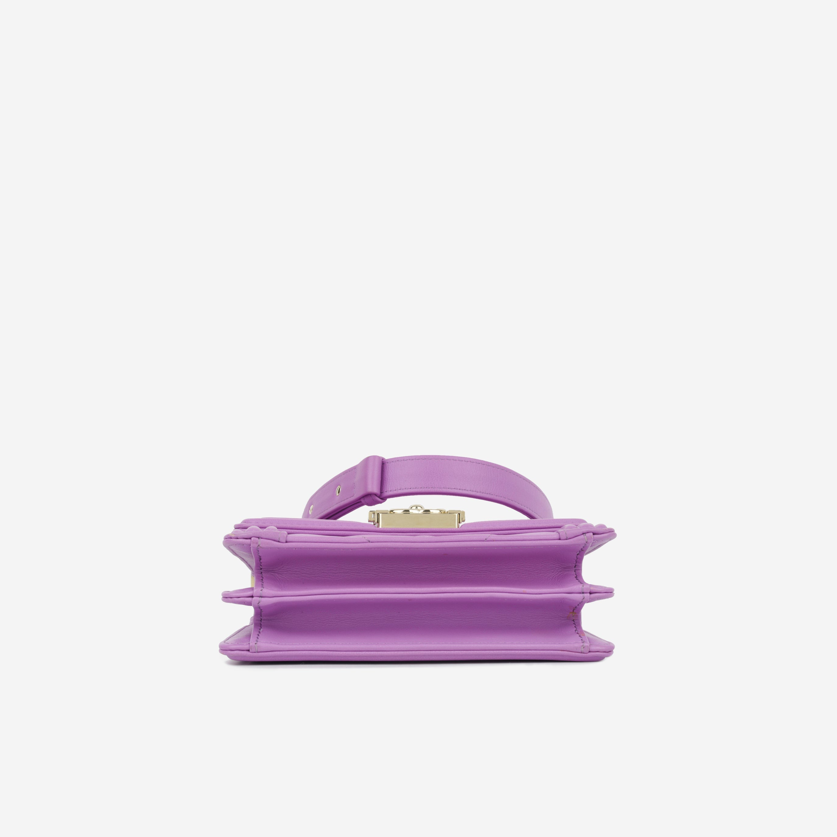 Chanel North South Boy Bag - Purple
