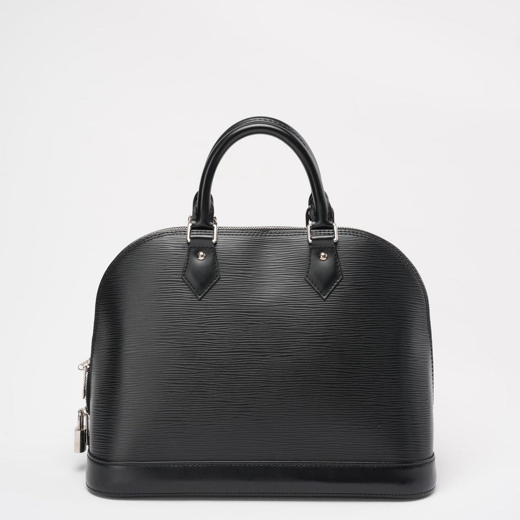 Louis Vuitton Black Epi Alma PM Bag 2014