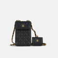Chanel Phone and Airpods Crossbody