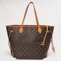 Louis Vuitton Monogram Neverfull MM Tote Bag 2014