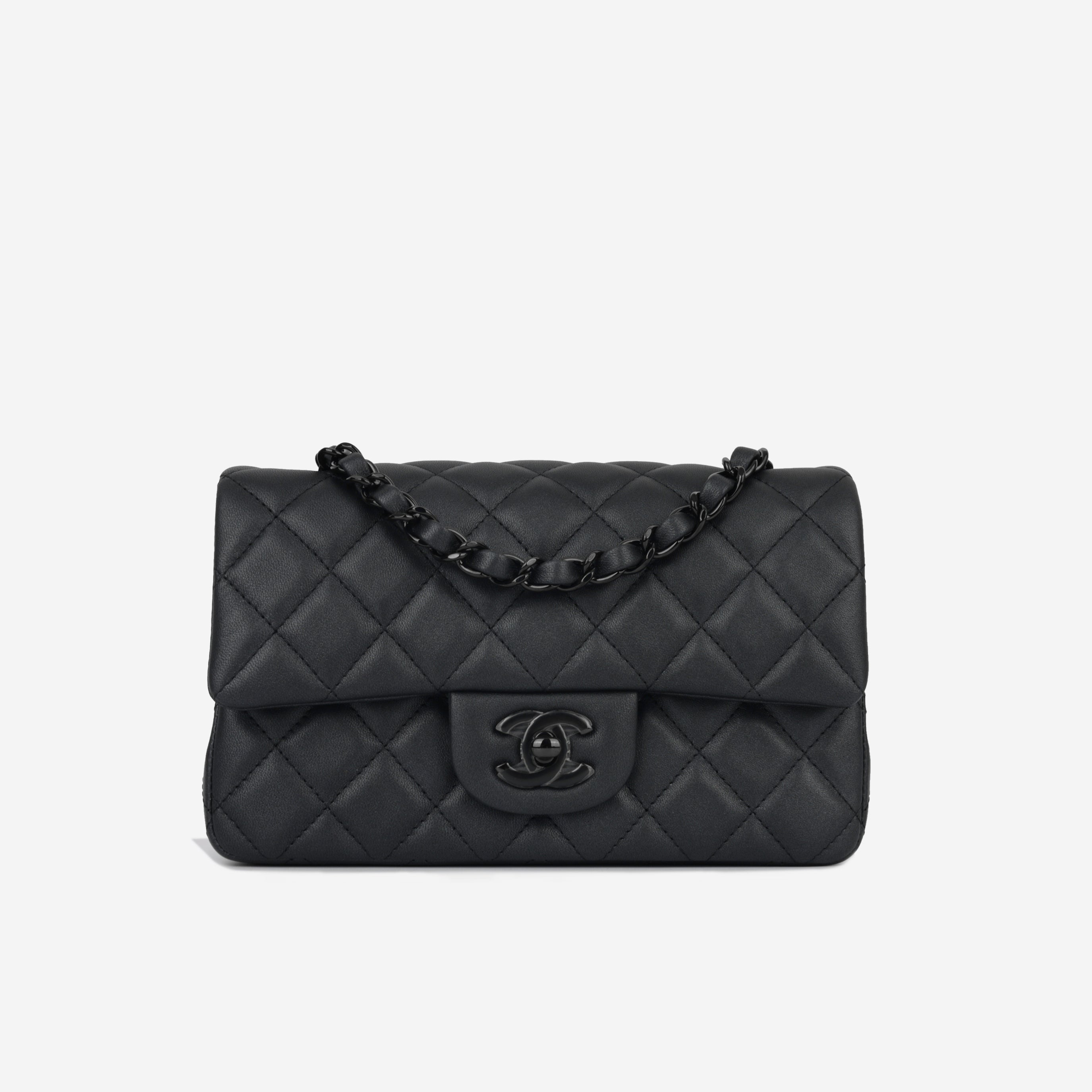 Chanel Mini Rectangular - So Black