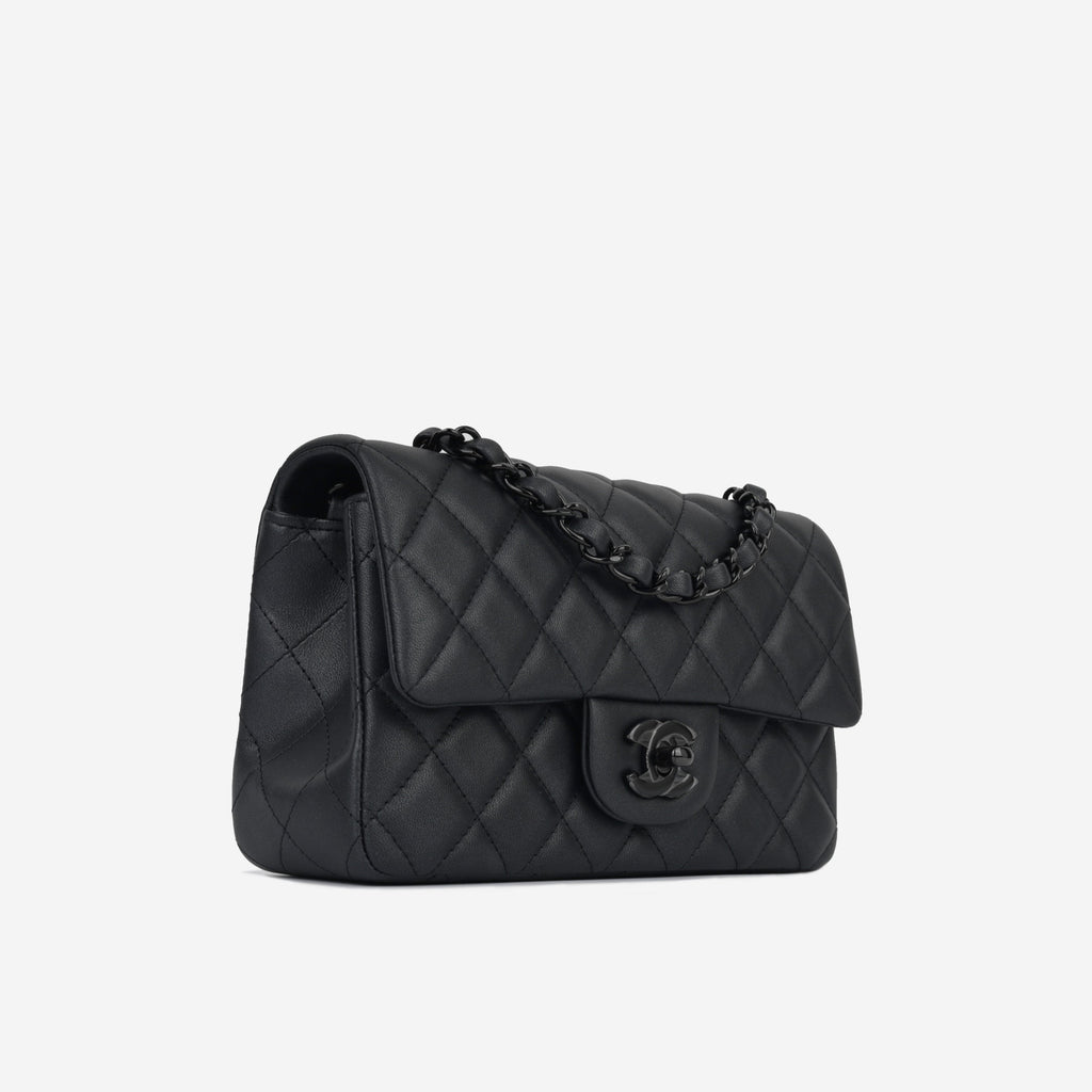 Chanel Mini Rectangular - So Black