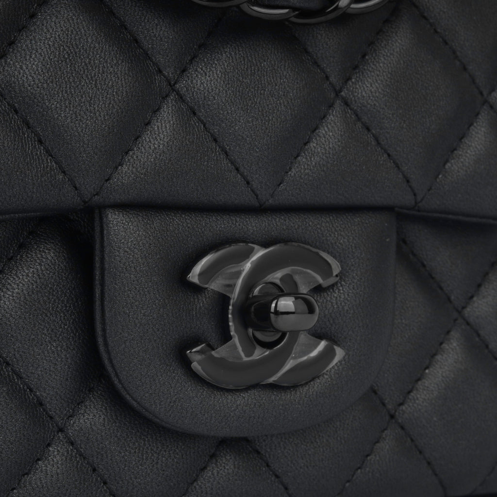 Chanel Mini Rectangular - So Black