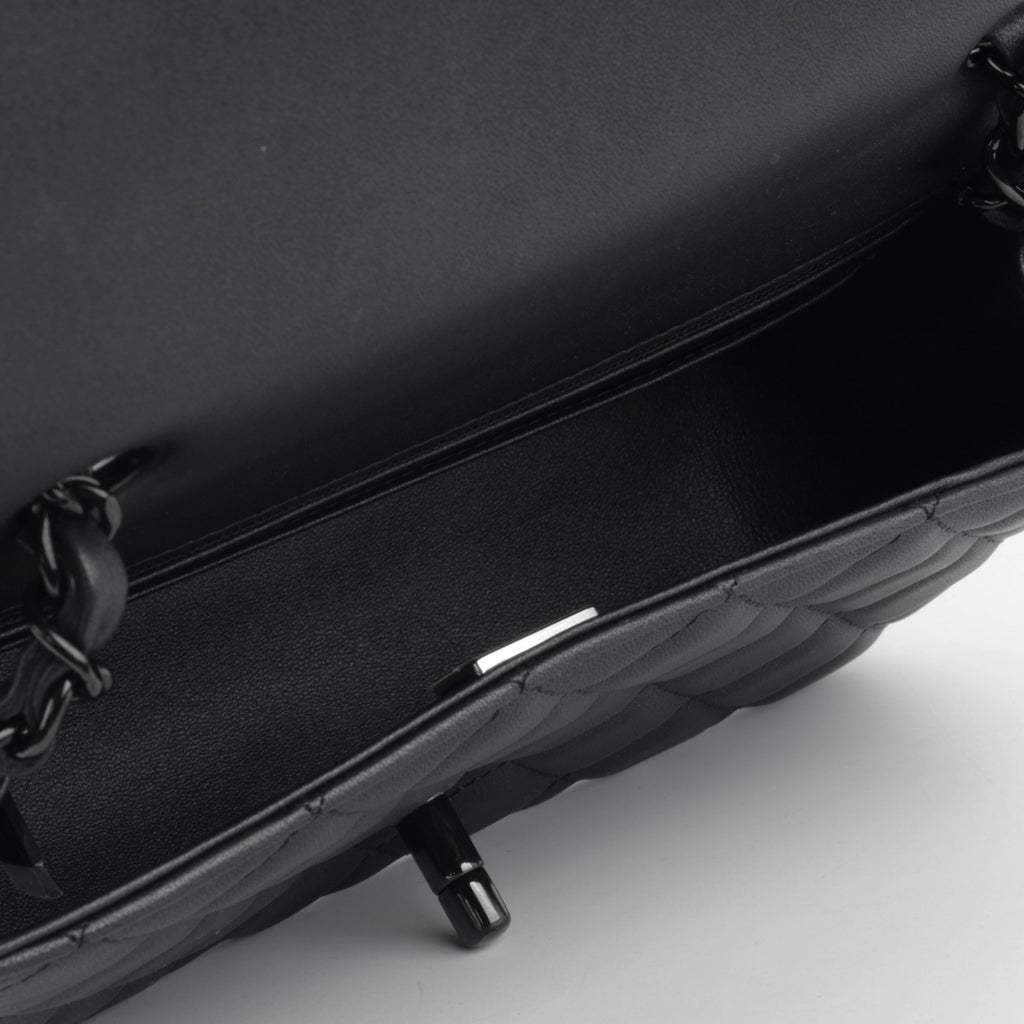 Chanel Mini Rectangular - So Black