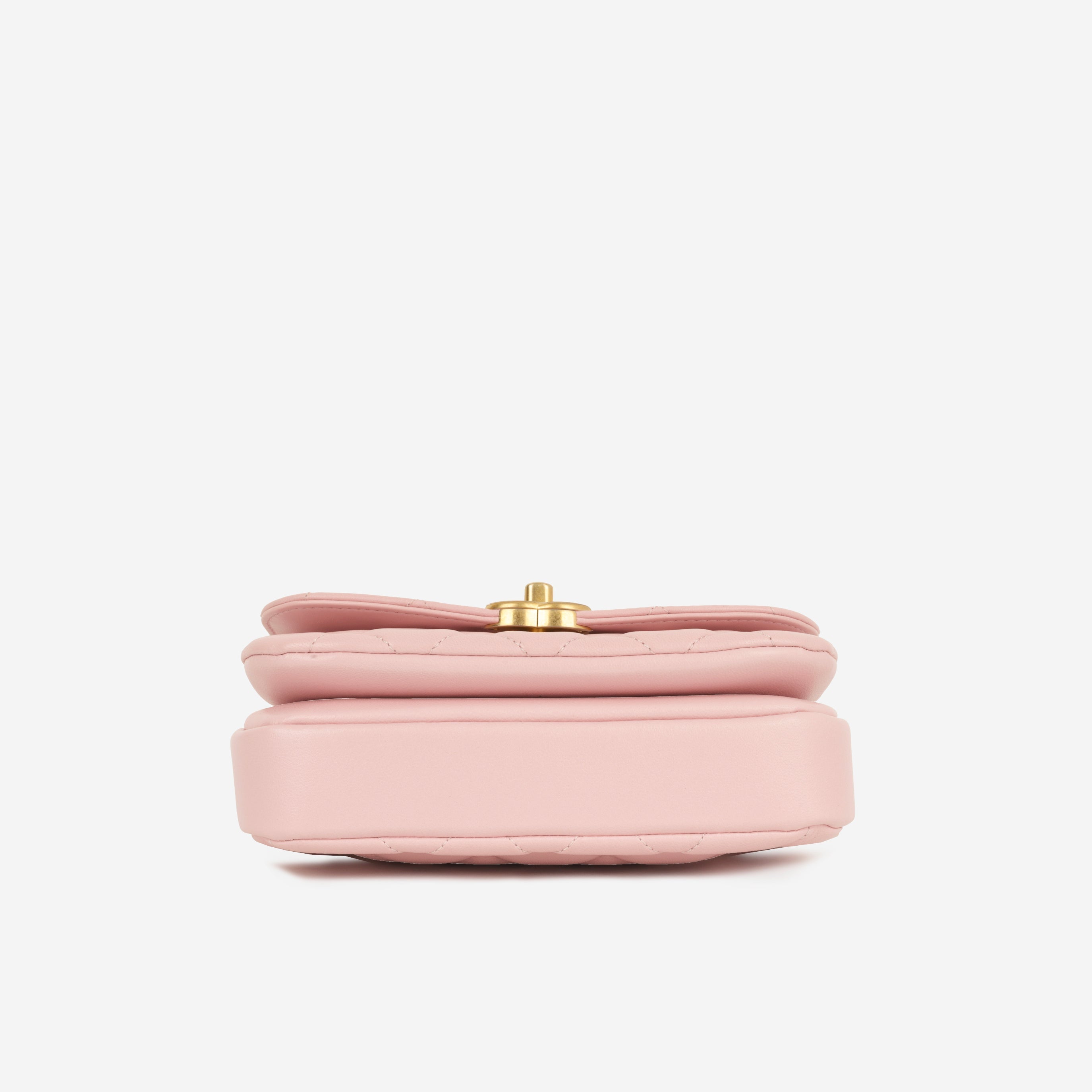 Chanel Seasonal Flap W/Logo Top Handle
