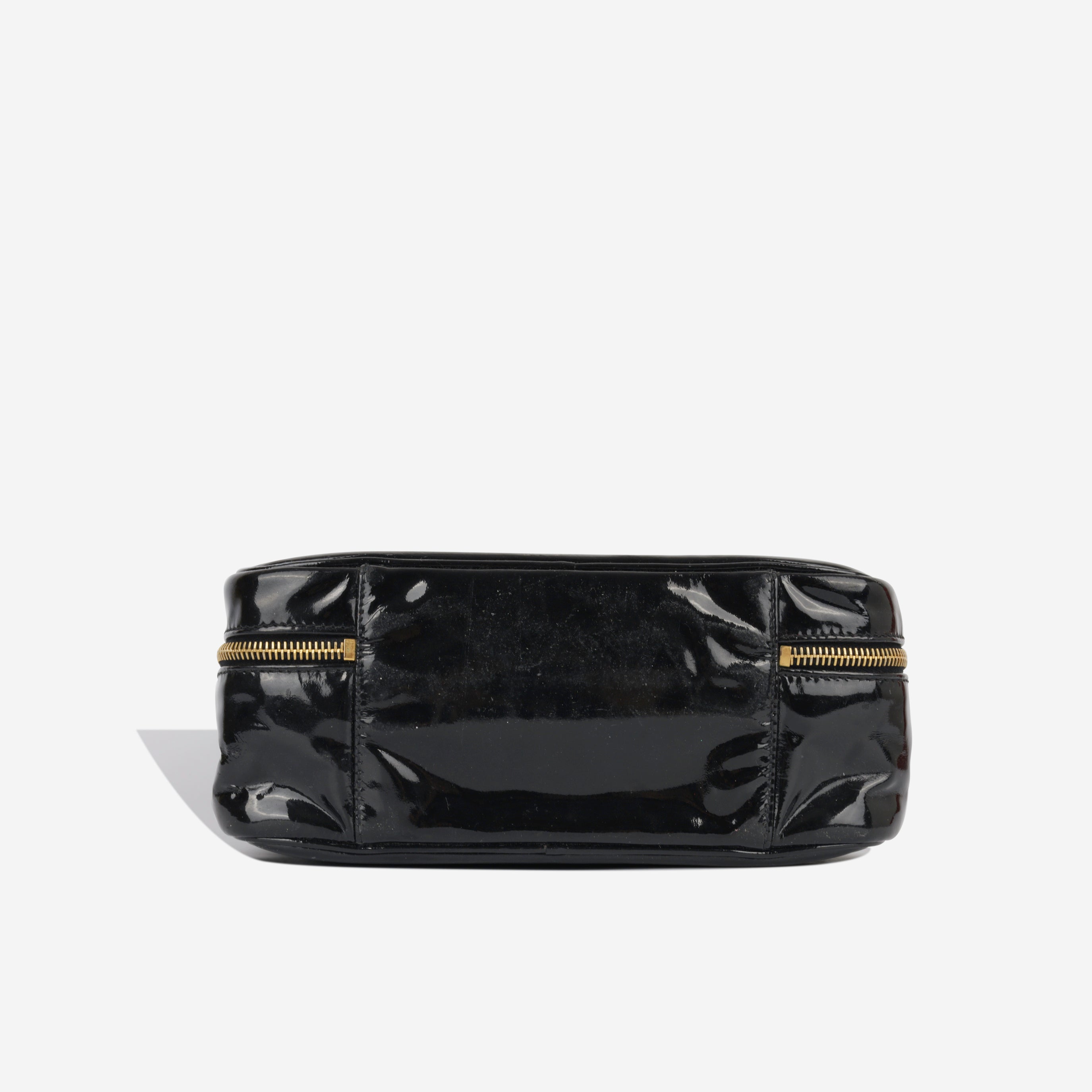 Chanel Vintage Zip Around Vanity Case