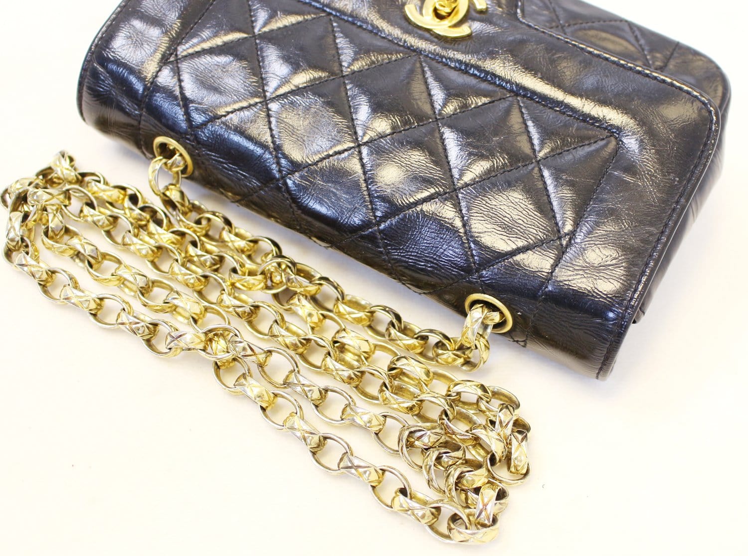 CHANEL Mini Diana Flap Crossbody Bag with Gold Hardware