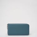 Hermes Long Wallet Blue Jean Epsom Leather 2012