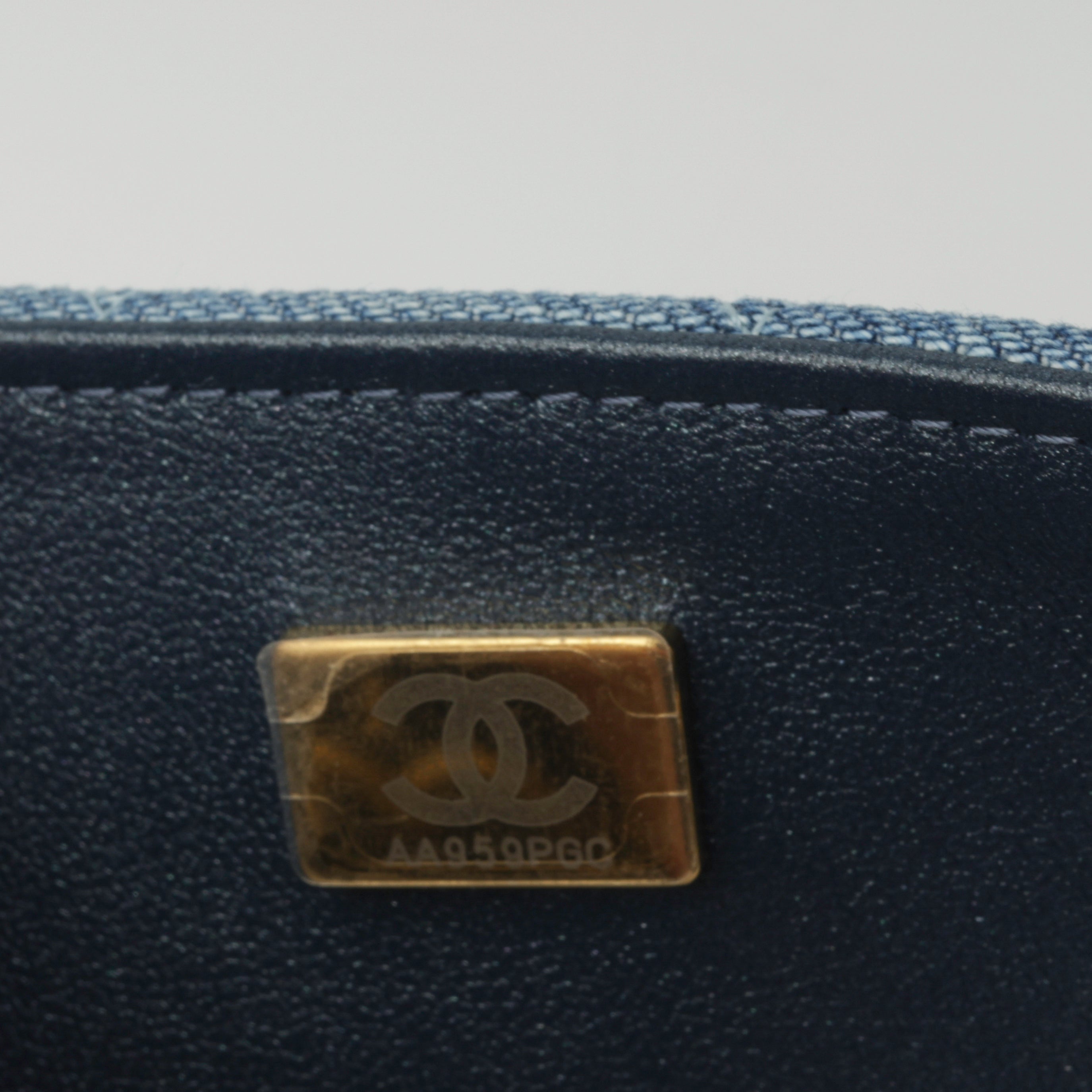 Chanel Mini Rectangular - Blue Ombre Denim