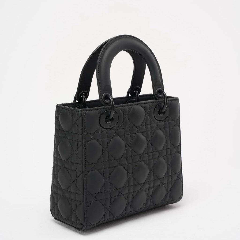 Christian Dior Cannage Small My ABC Dior Lady Dior Black
