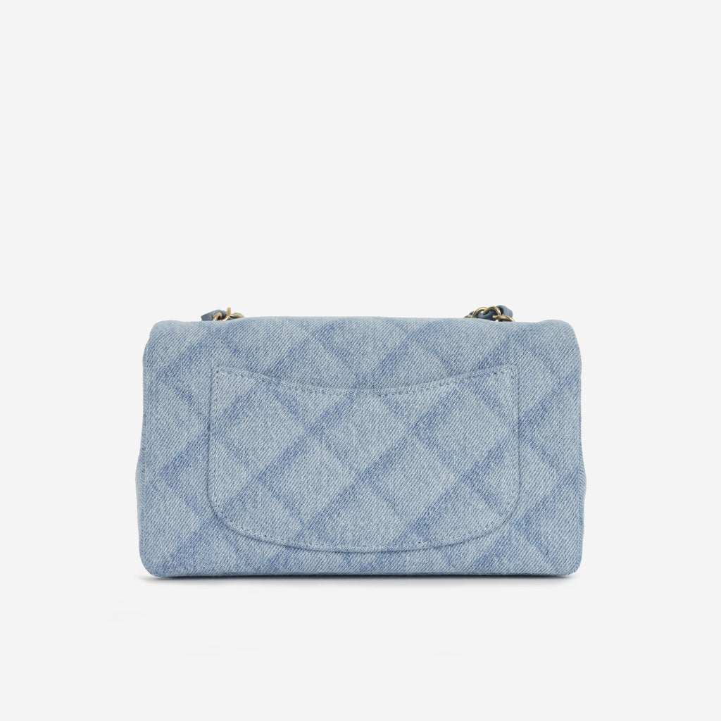 Chanel Mini Rectangular - Light Denim
