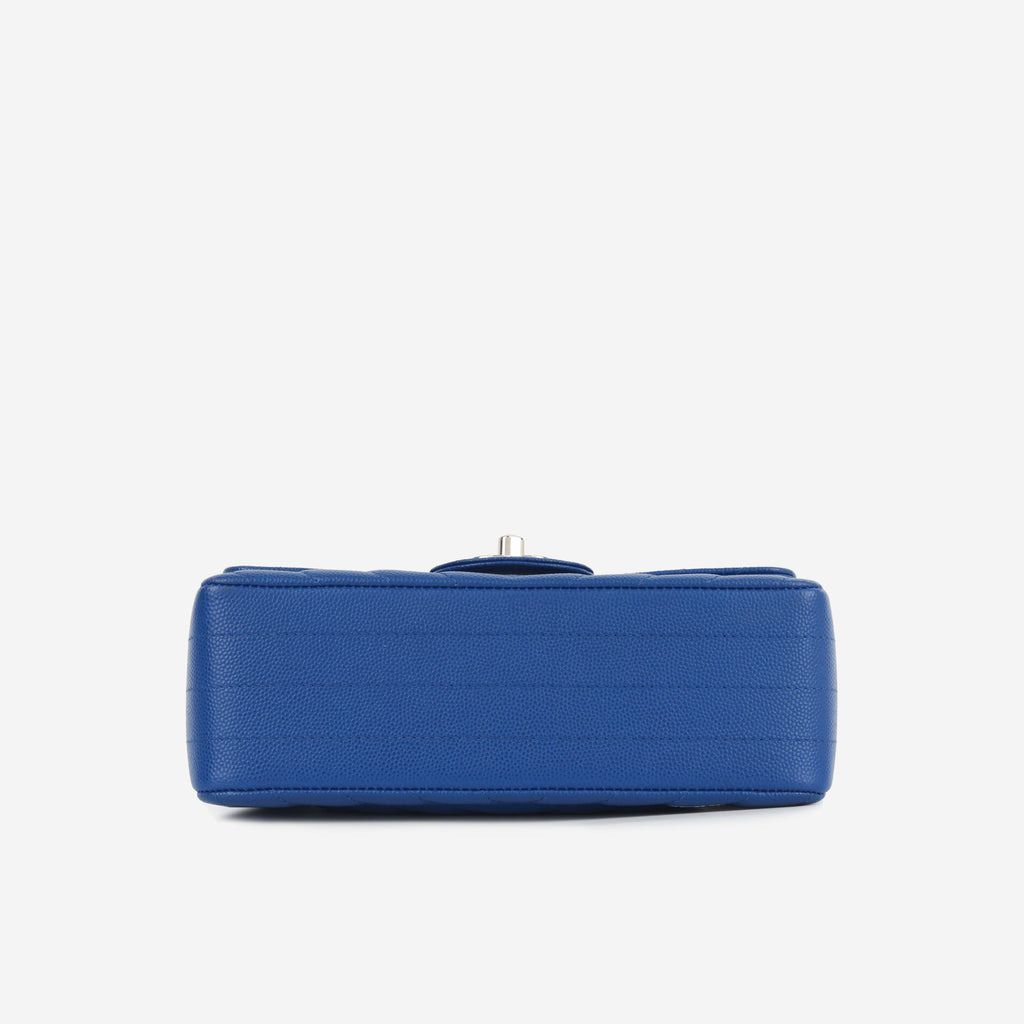 Chanel Mini Rectangular - Blue Chevron