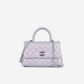 Chanel Small Coco Handle - Purple Iridescent