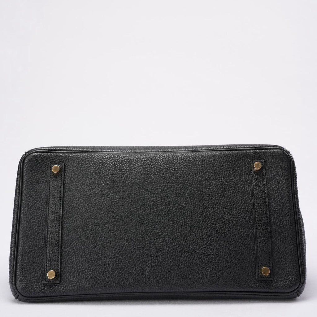 Hermes Black Birkin 35 Togo Leather 2012