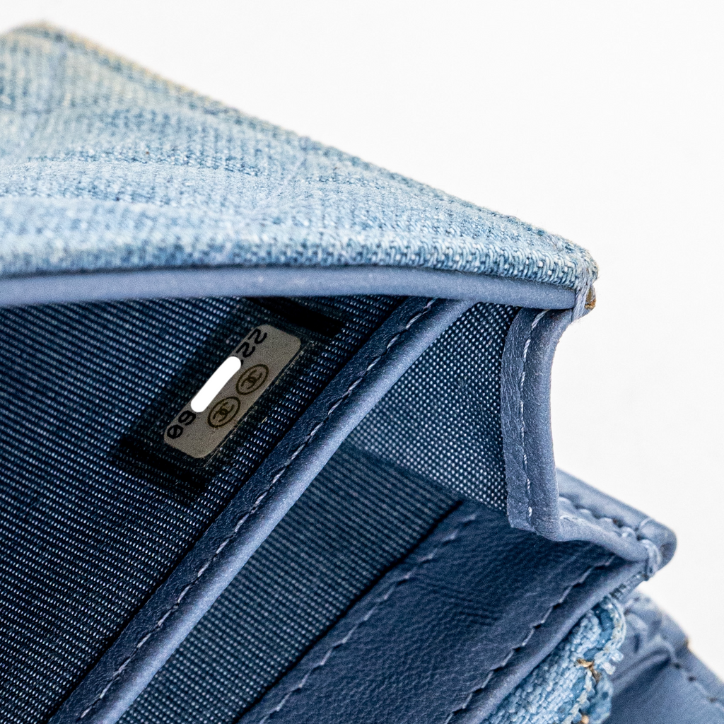 Chanel Reissue Denim Long Wallet